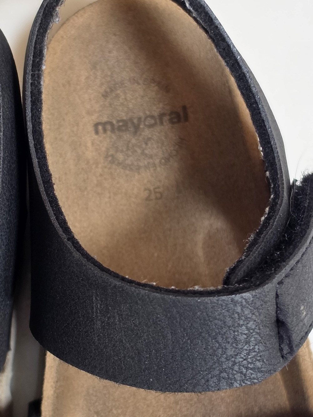 Mayoral Black Toddler Adjustable Strap Sandals - Picture 6 of 6